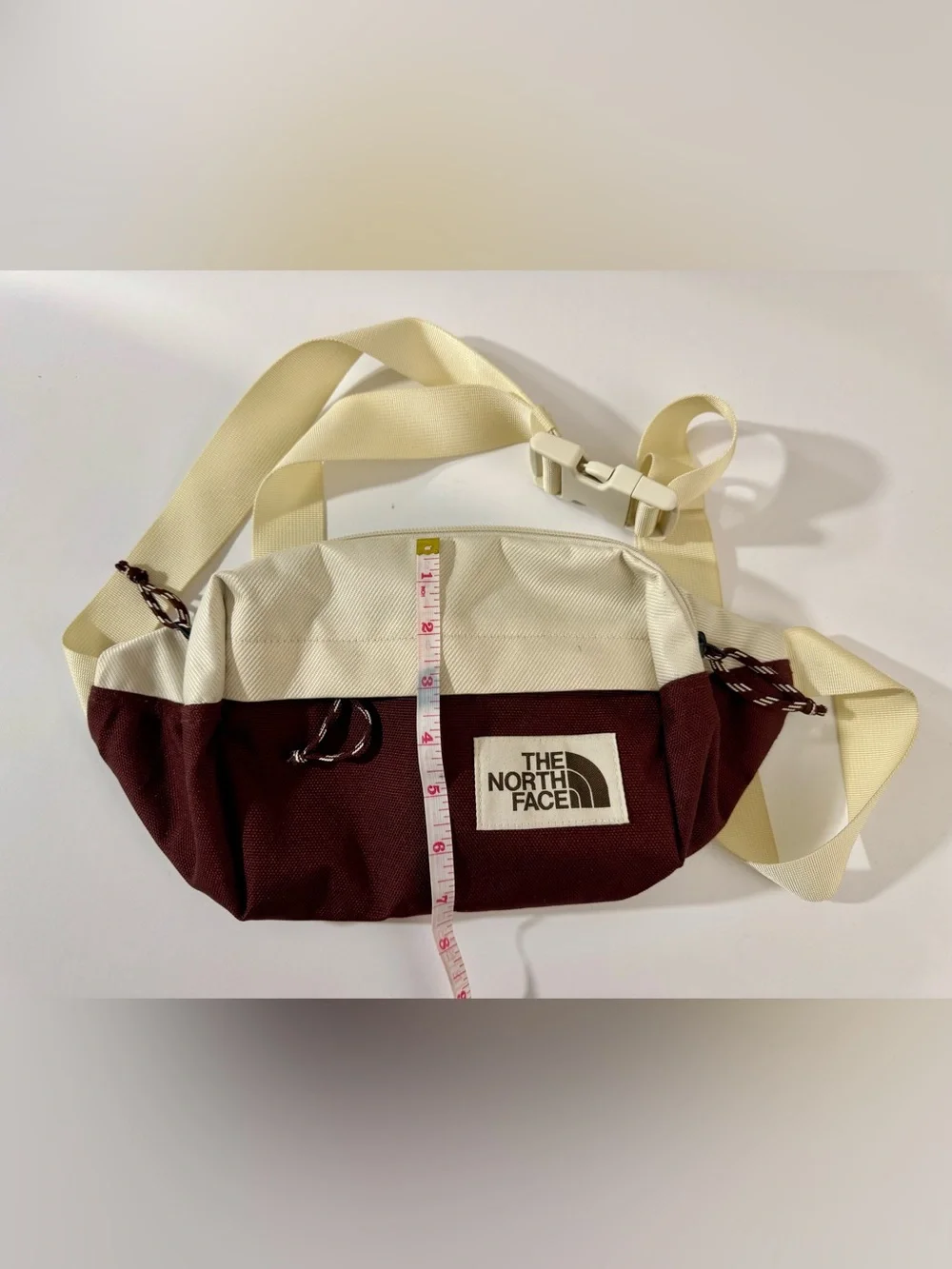 The North Face Cream & Brown Crossbody Waist Pack